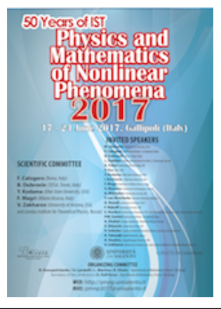 Physics And Mathematics of Nonlinear Phenomena 2017 cover